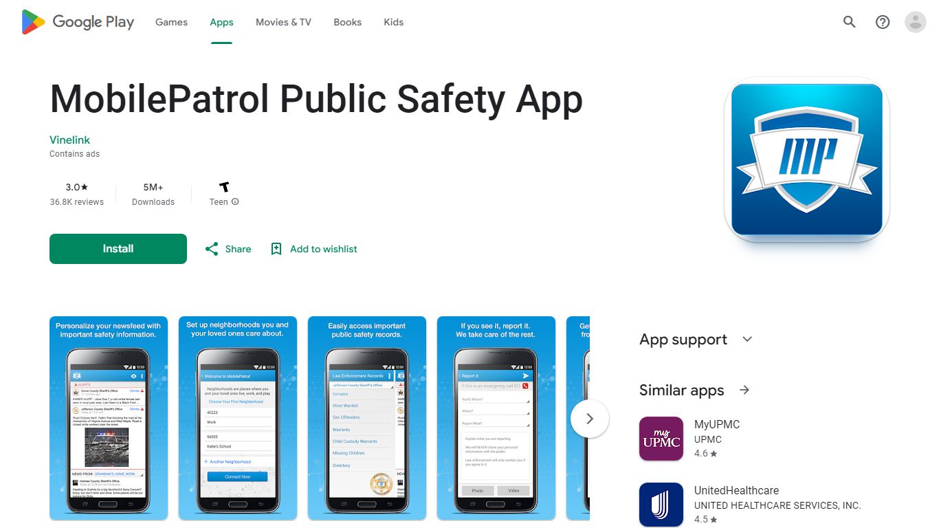 MobilePatrol Public Safety App - Apps on Google Play